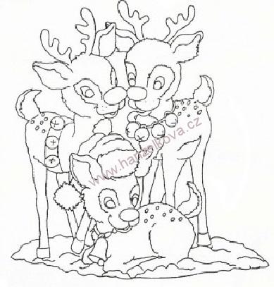 Patchwork Sobíci (Reindeer)