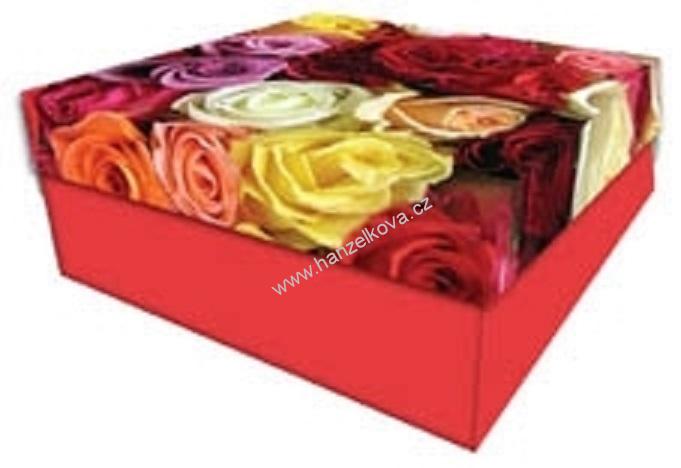 Krabice - Buquet růží