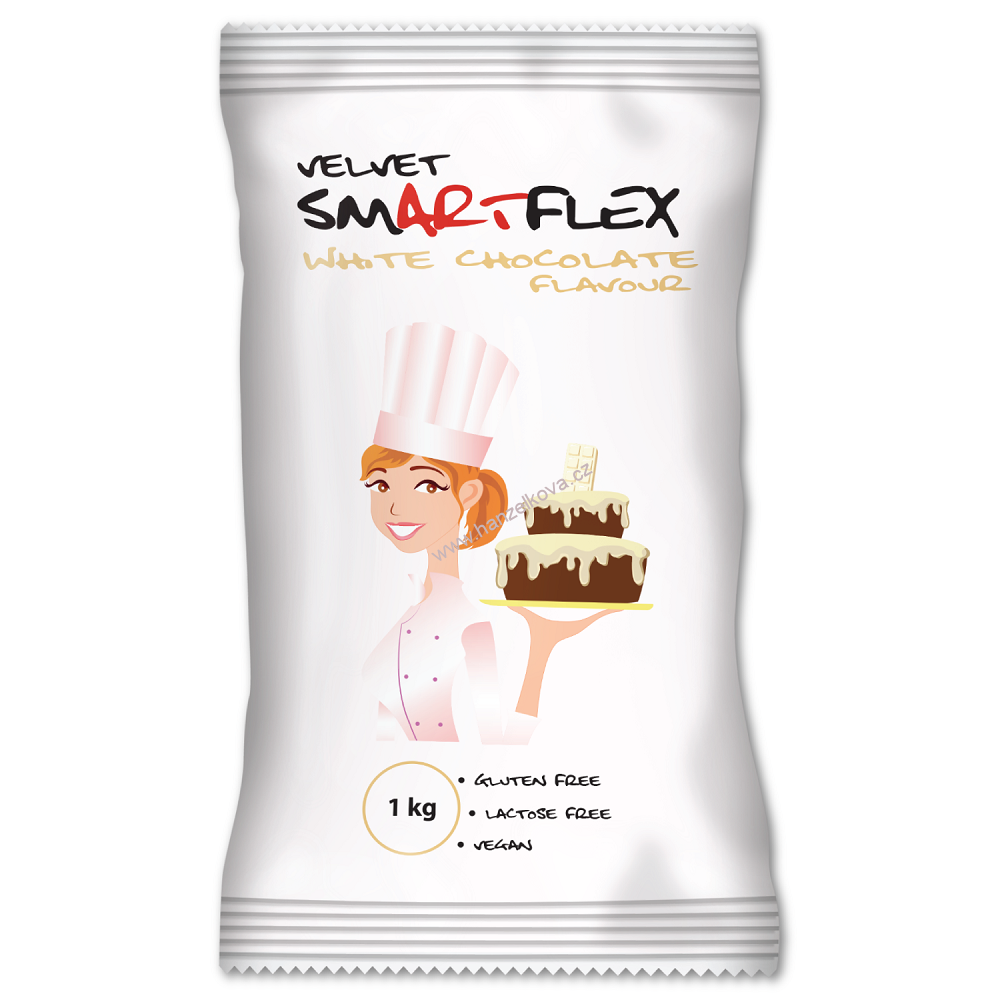 Smartflex Velvet Bílá čokoláda 1 kg v sáčku