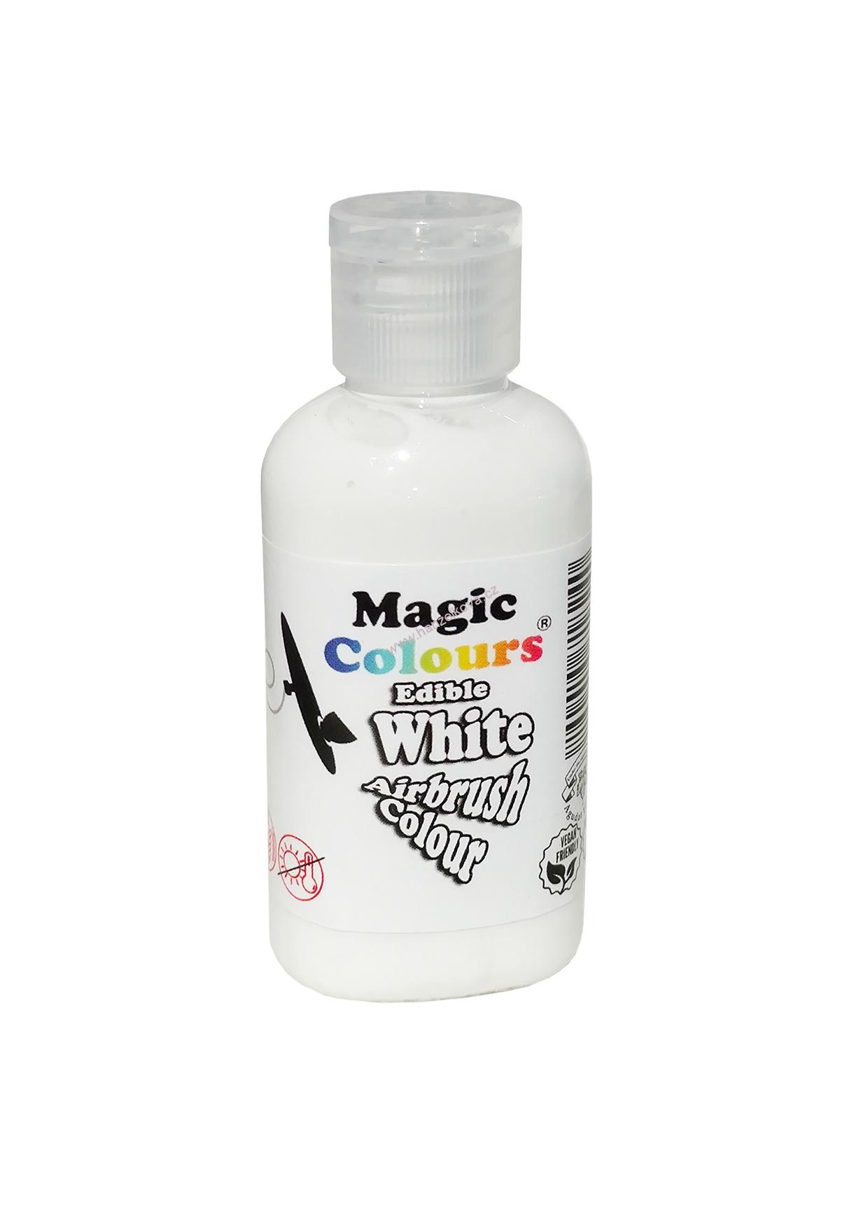 Airbrush tekutá barva Magic Colours - White