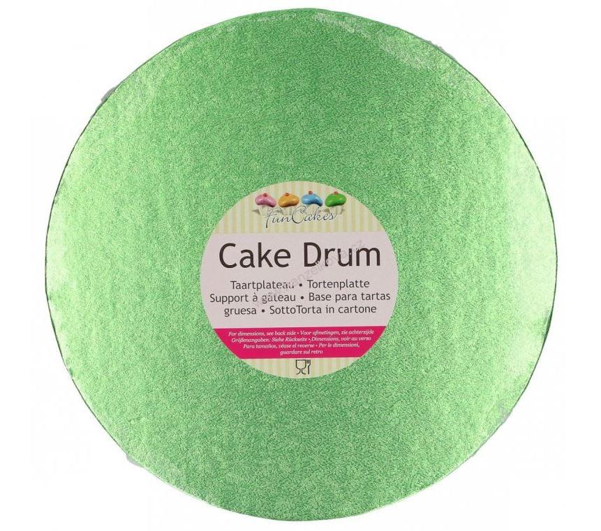 Podložka Fun Cakes - Kruh 30cm světle zelená