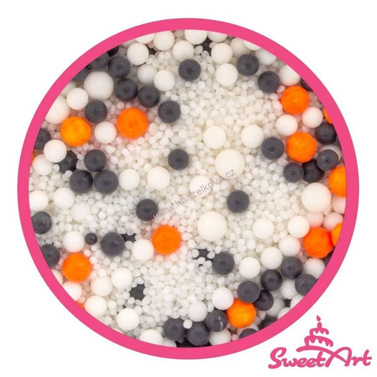 SweetArt cukrové zdobení Snowman sprinkle mix 80g