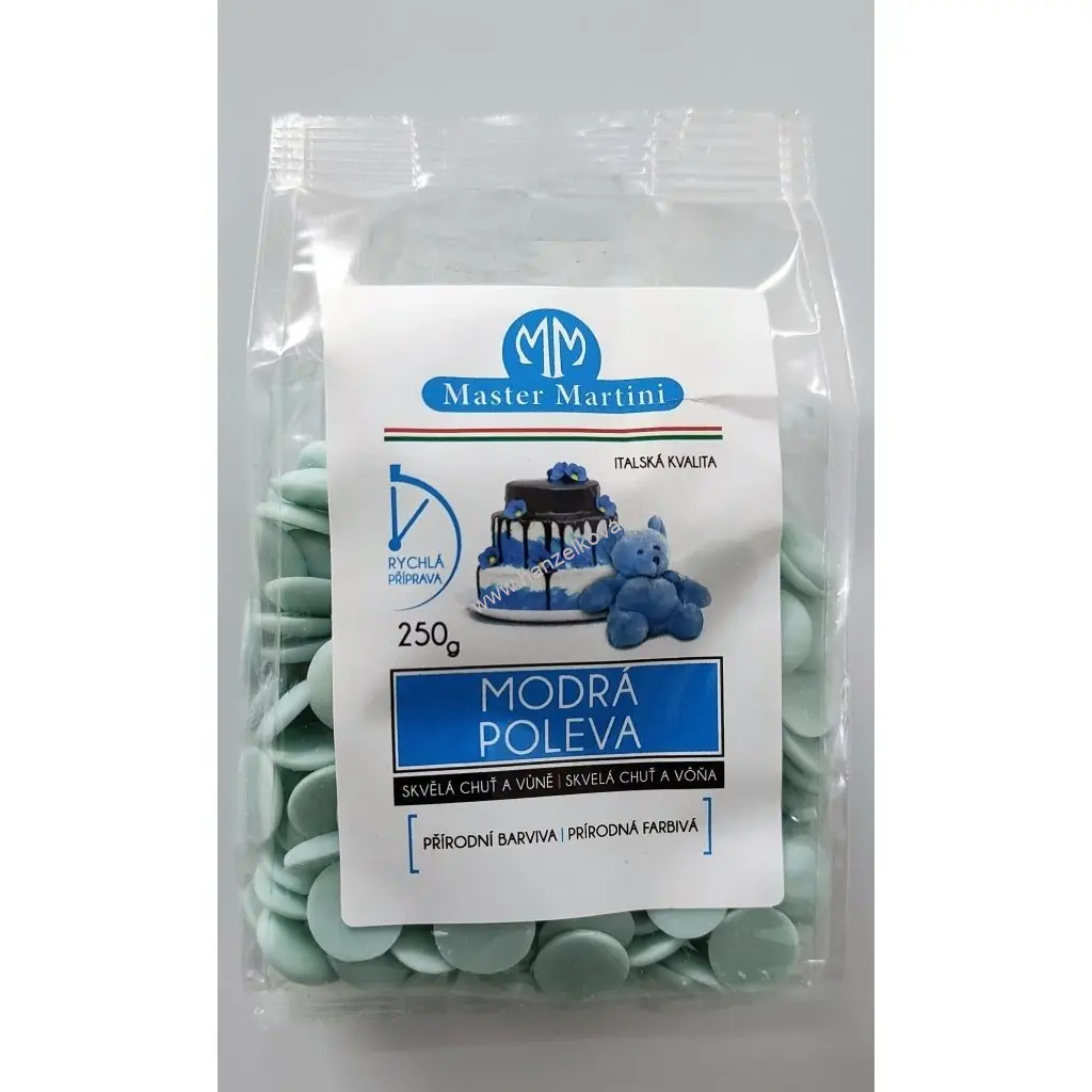 Master Martini - modrá poleva 250g