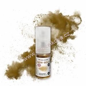 Food Colours Třpytky v rozprašovači New Gold Metallic Dust 5g