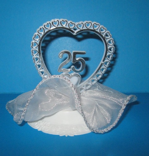Figurka - výročí 25 let svatby
