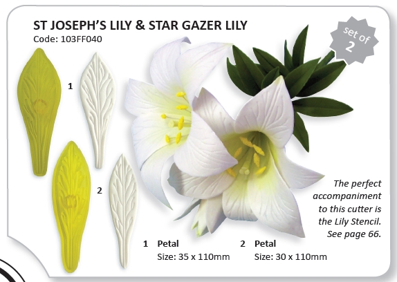 JEM - St Joseph Lily & Star Gazer Lily Cutters