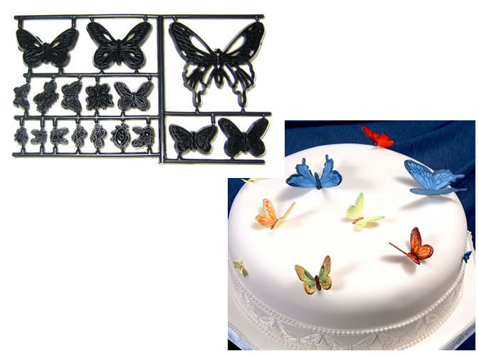 Patchwork - Butterflies -motýli