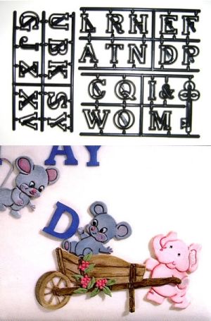 Large Alphabet & Key (Velká abeceda a klíč)