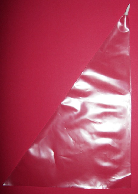 Igelitový sáček na zdobení perníků - 25 cm