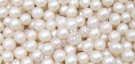 Cukrové kuličky perleťově bílé 200g