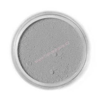 Prachová barva Fractal - šedá 4 g