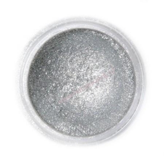 Prach. perleťová barva Fractal - Sparkling Dark Silver 3,5 g
