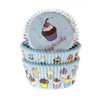 Košíčky Fun Cakes - modré Cupcake