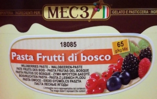 Pasta MEC3 lesní plody 100g