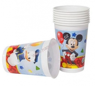 Kelímky 200ml Mickey 8ks