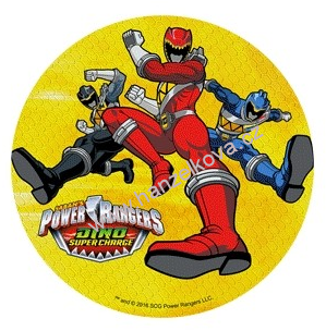 Jedlý papír - Power Rangers č.1