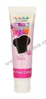 Gelová barva FunColours Black 30g / černá