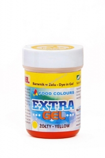 Gelová barva Food Colours extra žlutá 35 g