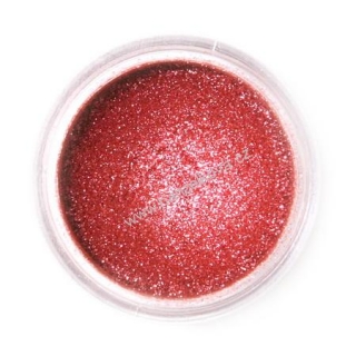 Prach. perleťová barva Fractal - Sparkling Deep Red 3,5 g