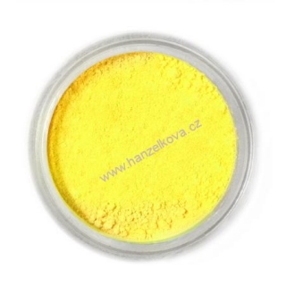 Prachová barva Fractal - citronově žlutá 3 g