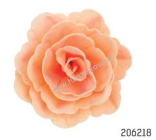 Oplatková růže střední pudrová stínovaná - 1 kus