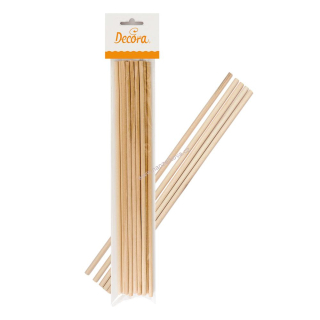 Decora dřevěné sloupky 30cm/12ks